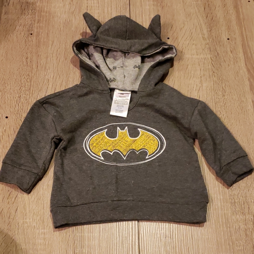 $4 w/ bundle! Baby Batman Hoodie with Bat Ears